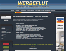 Tablet Screenshot of forum.werbeflut.net
